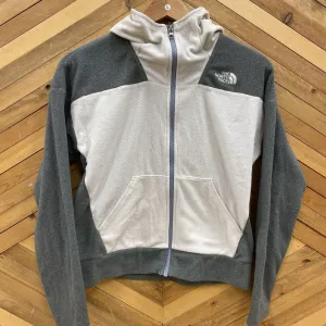 The North Face The North Face - polaire à zip complet pour jeunes : Blanc gris - enfants - LG Y