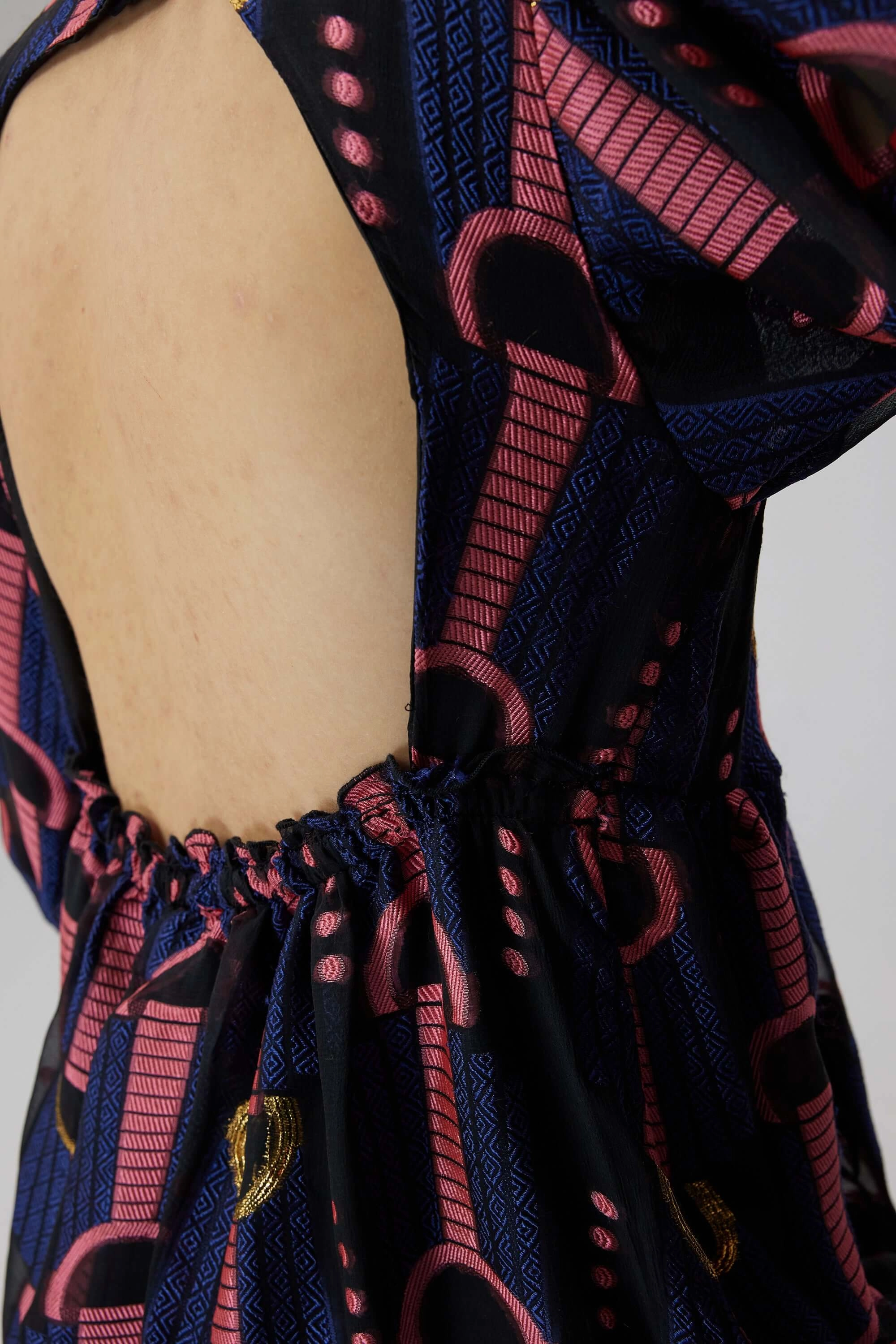 Thelma dress in Horizon embroidery