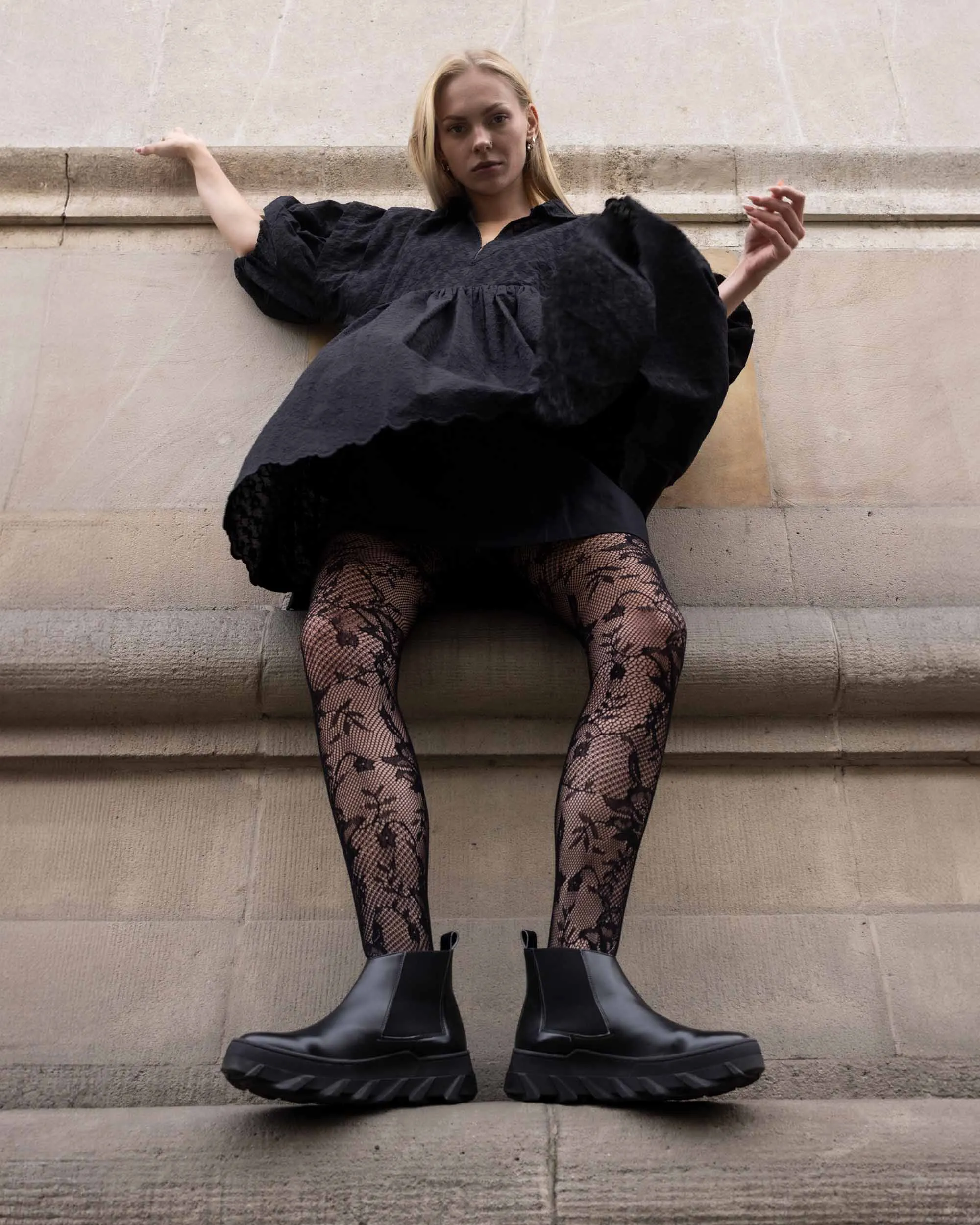 Bottes Chelsea Vegan en Cuir de Maïs pour Femme Tiger | Noir