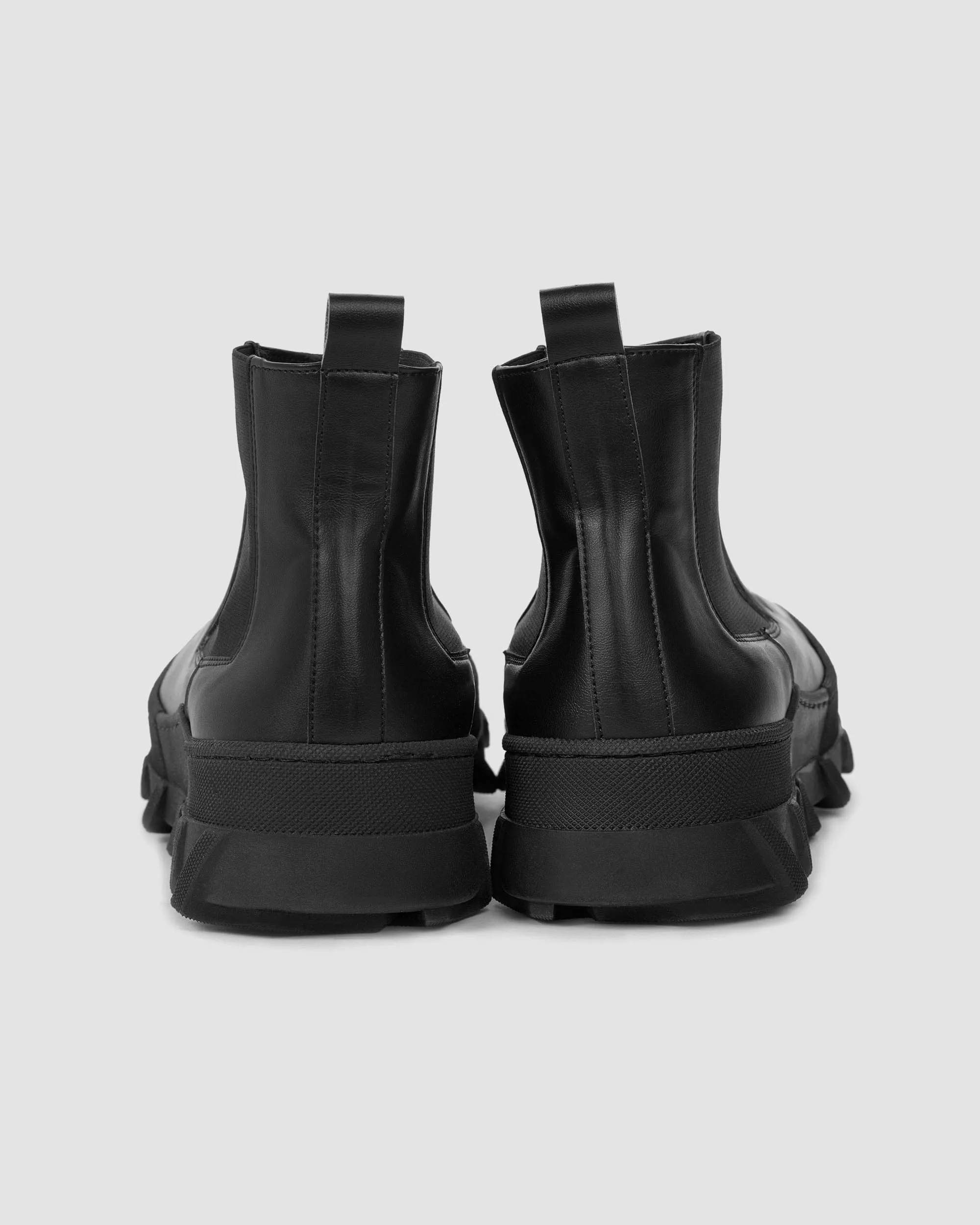 Bottes Chelsea Vegan en Cuir de Maïs pour Femme Tiger | Noir
