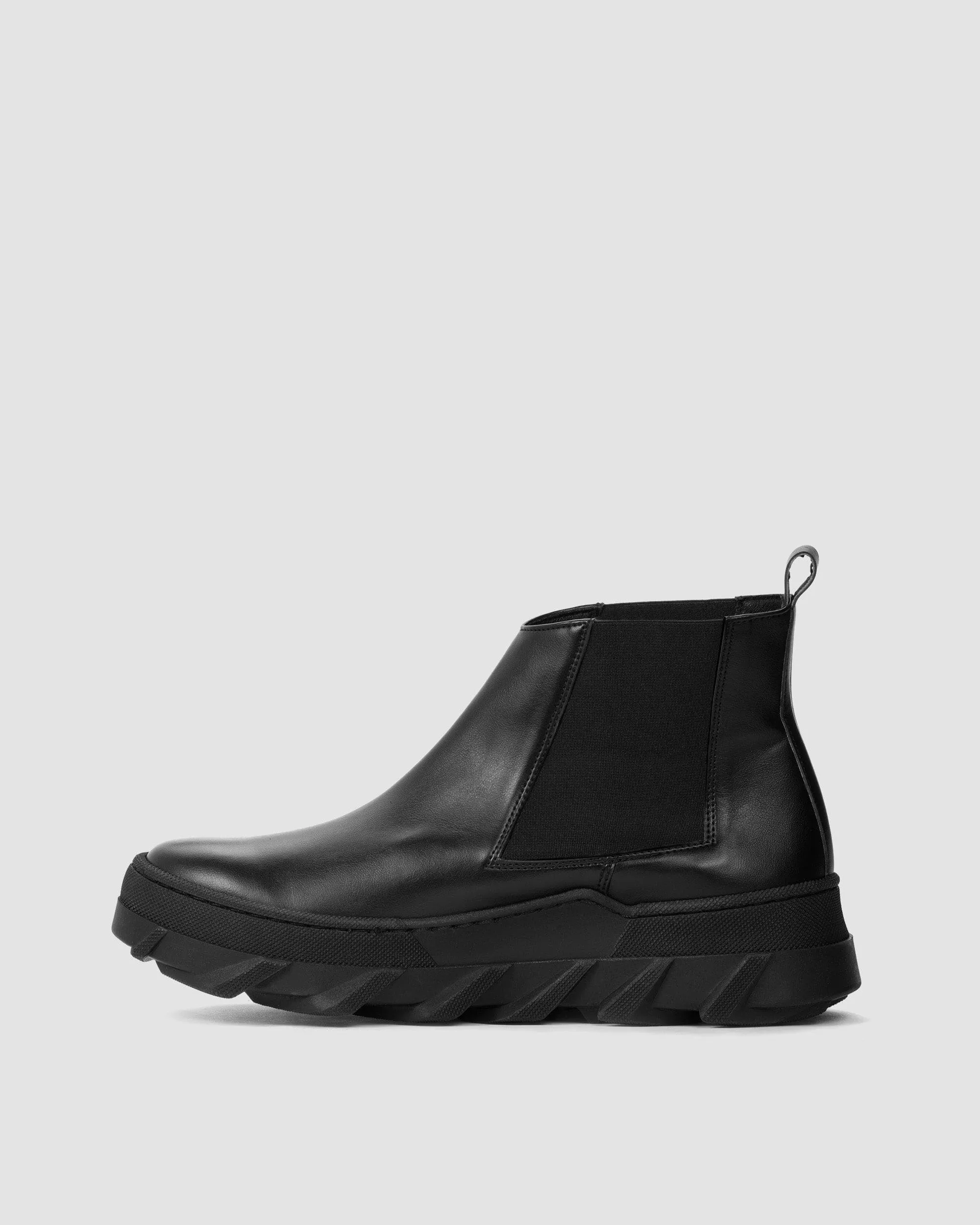 Bottes Chelsea Vegan en Cuir de Maïs pour Femme Tiger | Noir
