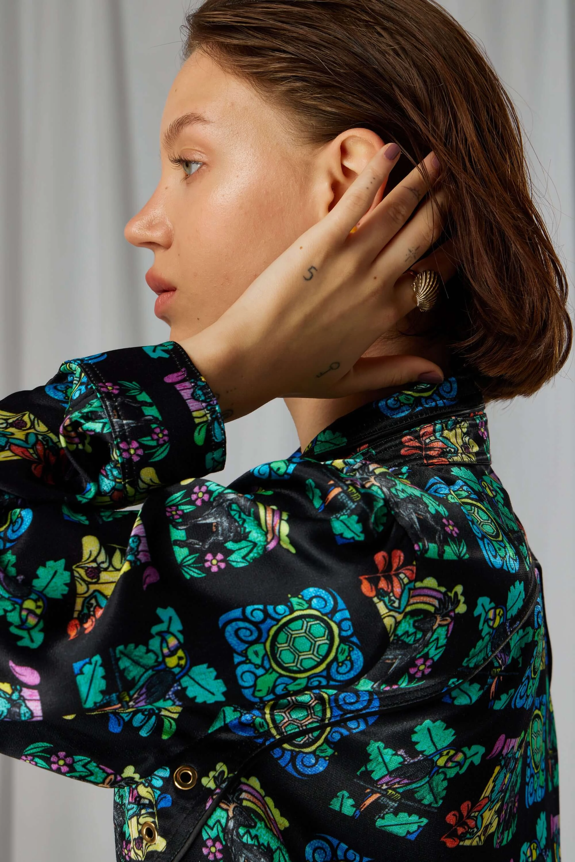 Tokyo shirt in Moonlight print
