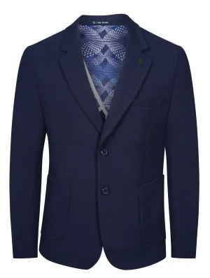 Veste de sport unie stretch performance à motif gaufré coupe slim Tom Baine