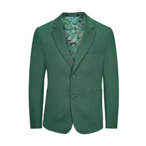 Veste de sport unie stretch performance à motif gaufré slim fit Tom Baine