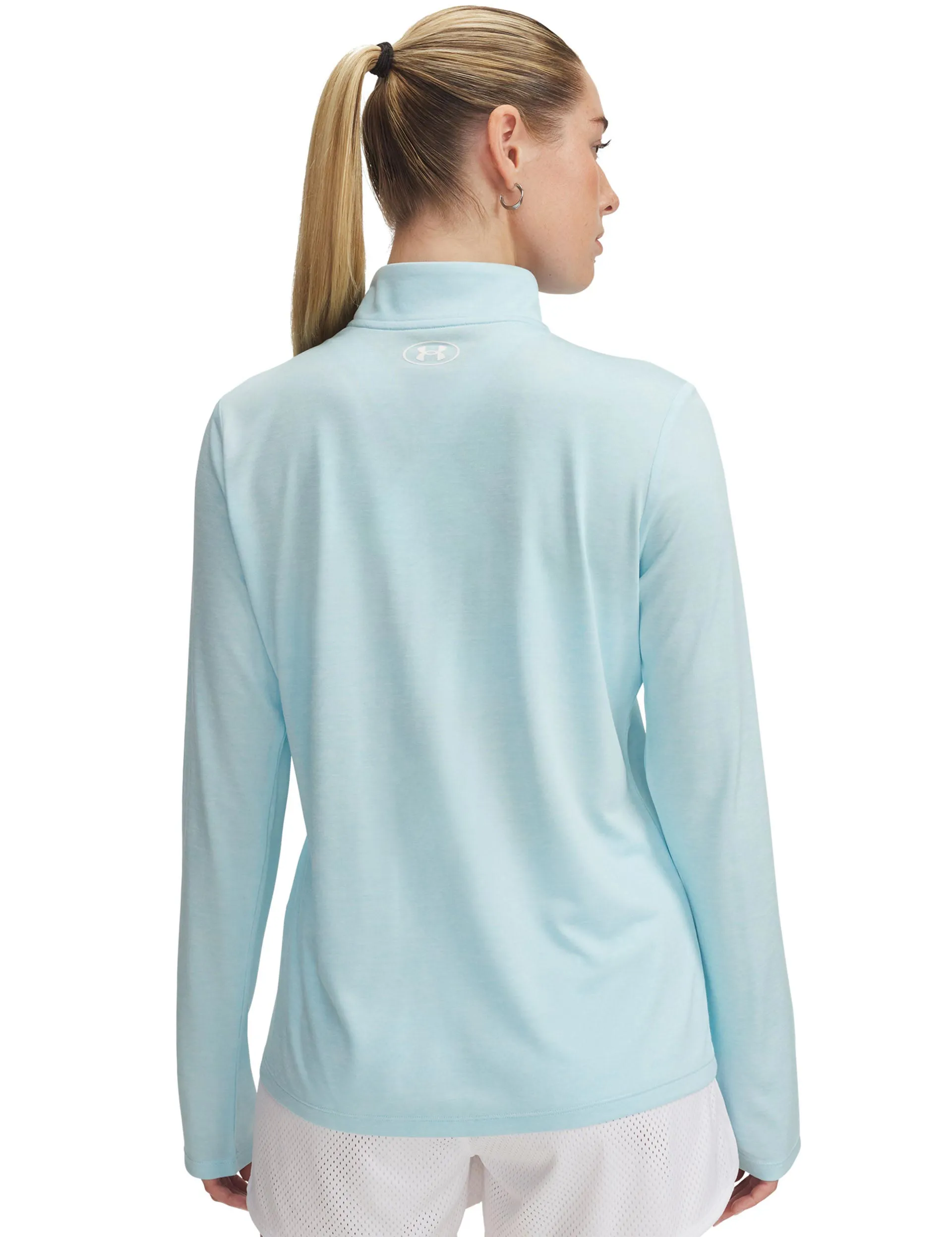 UA Tech Twist 1/2 Zip - Ruisseau/Blanc