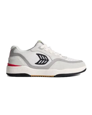 Chaussures Uba Pro en blanc fumé, rouge et noir