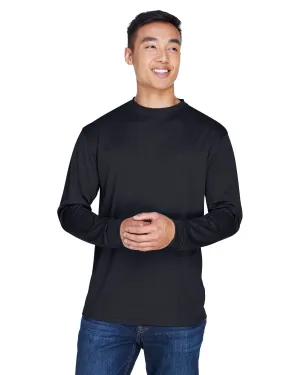 UltraClub 8401 T-shirt sport manches longues pour adulte fraîche et respirante