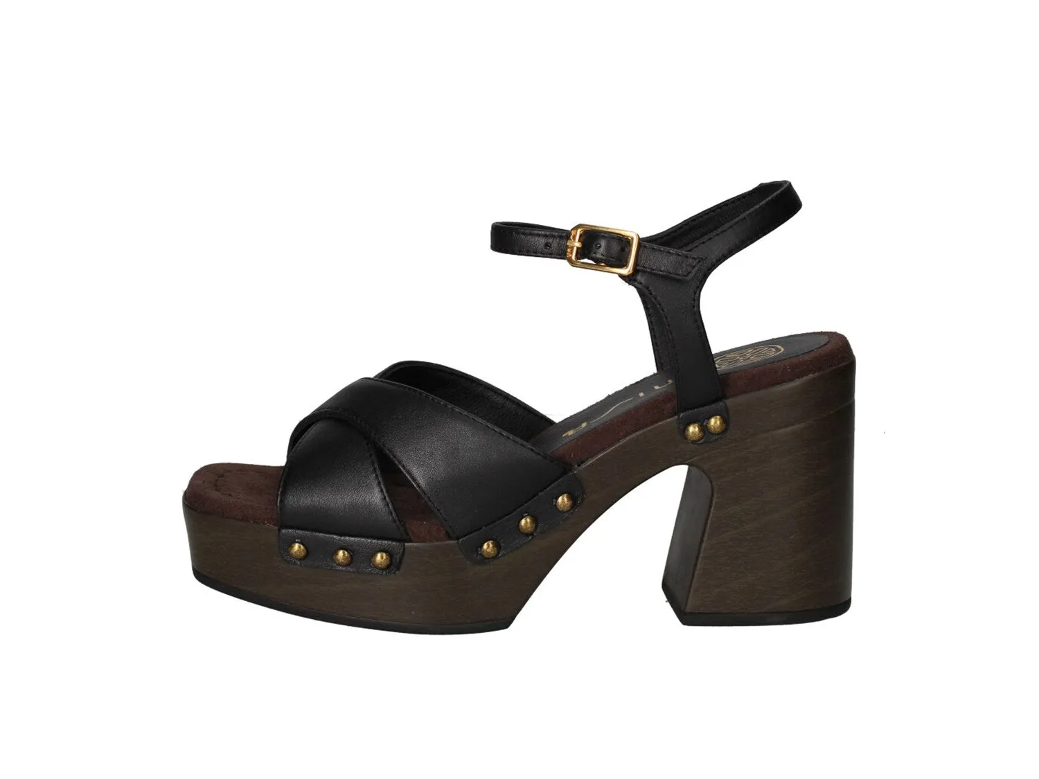 Unisa Osuna Chaussures en Cuir Noir_Unisa