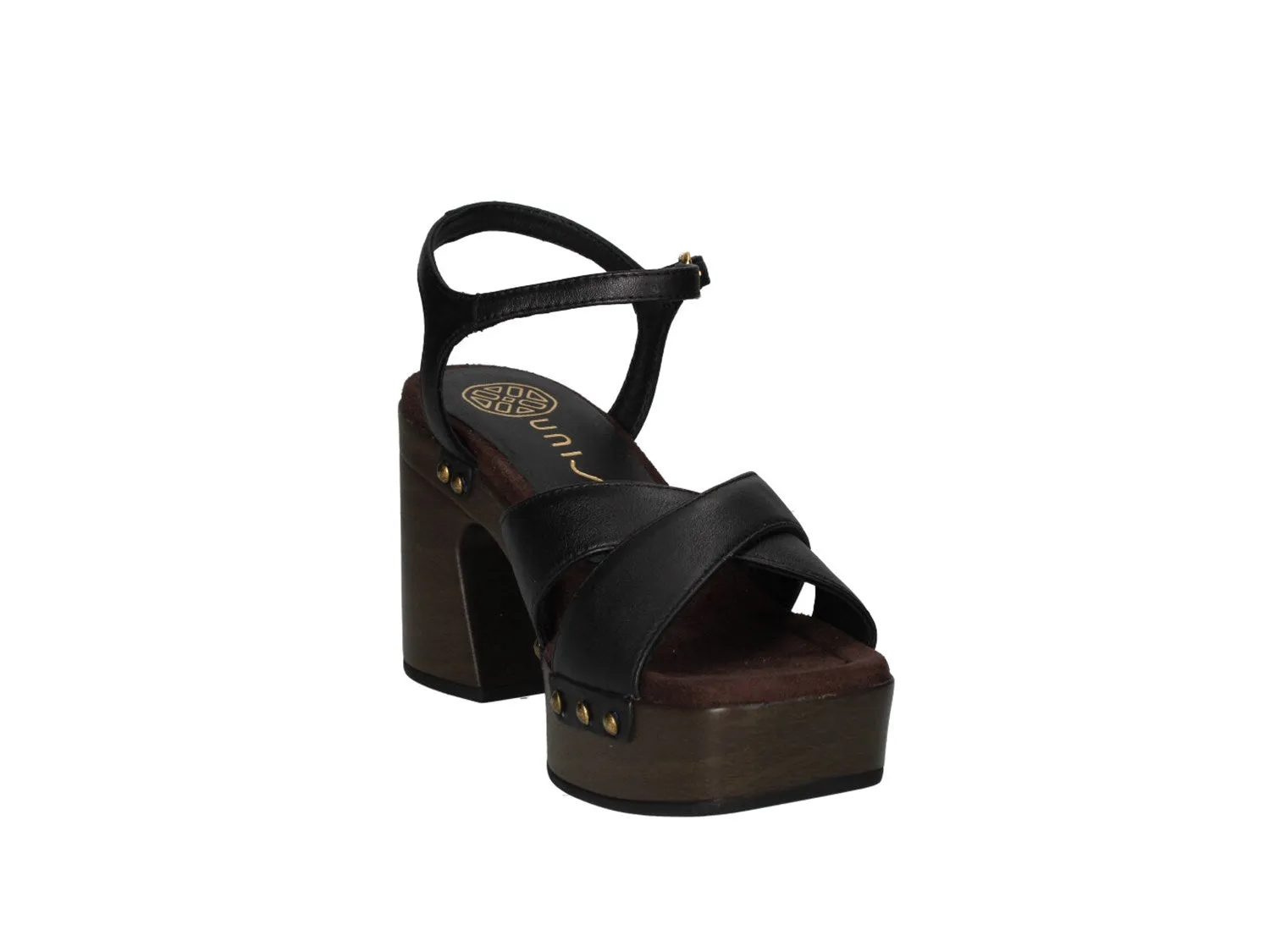 Unisa Osuna Chaussures en Cuir Noir_Unisa