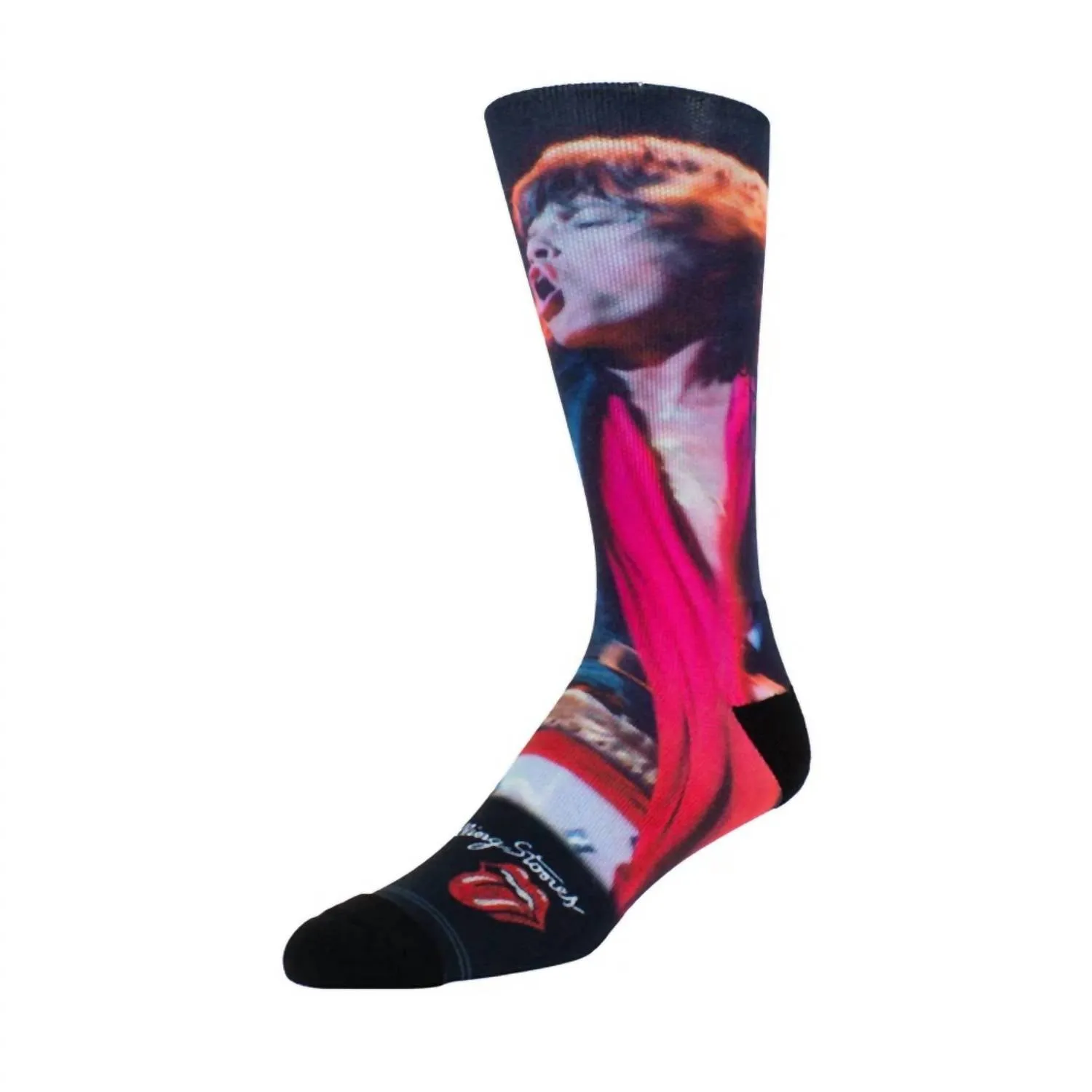 Unisexe - Chaussettes Mick Live In Colour des Rolling Stones en multicolore