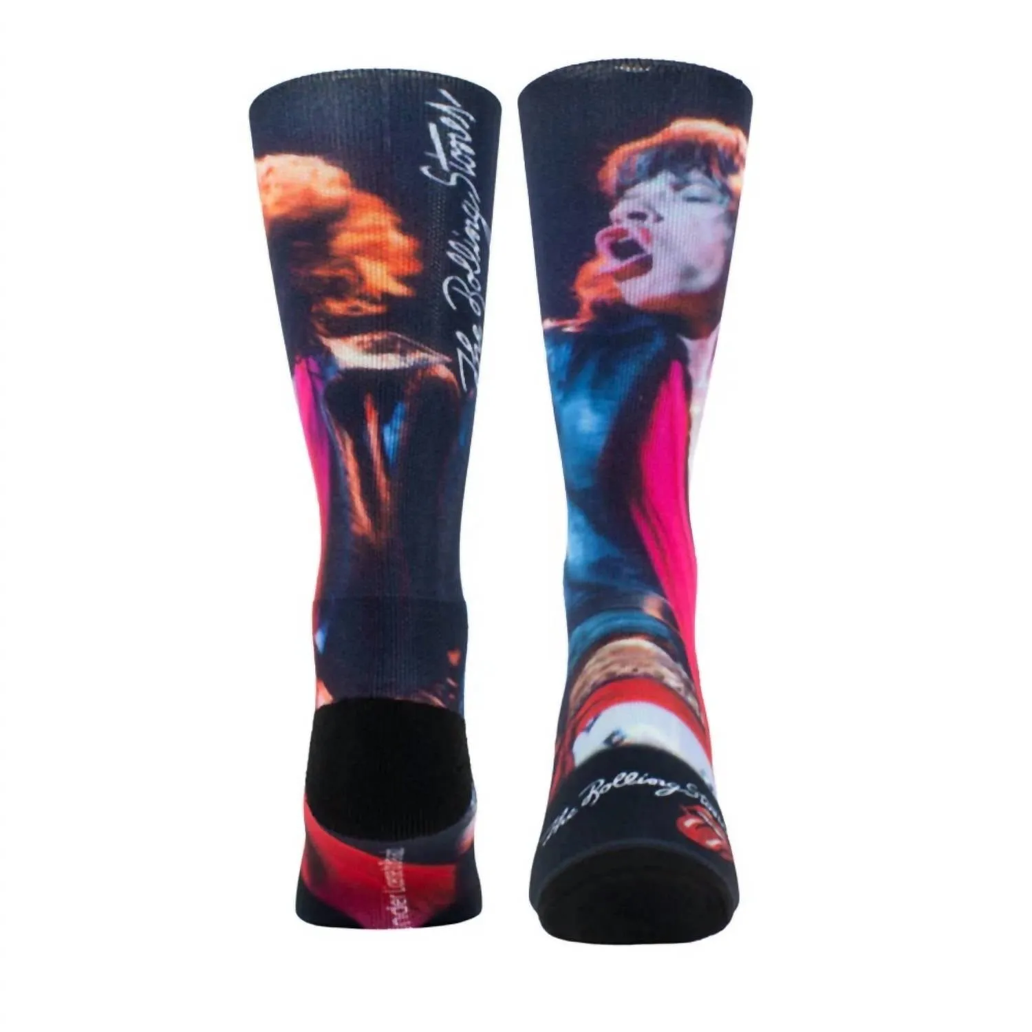 Unisexe - Chaussettes Mick Live In Colour des Rolling Stones en multicolore