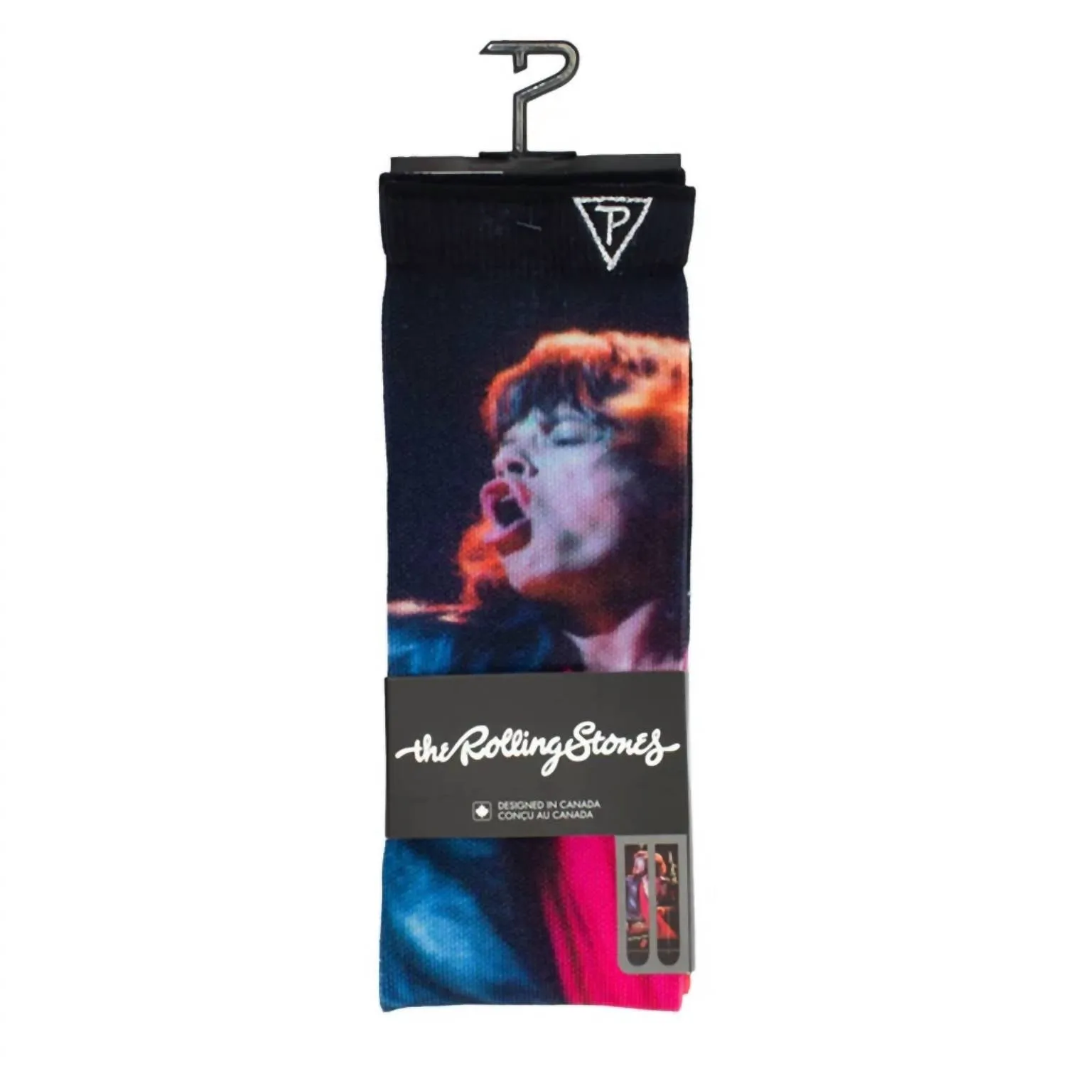 Unisexe - Chaussettes Mick Live In Colour des Rolling Stones en multicolore