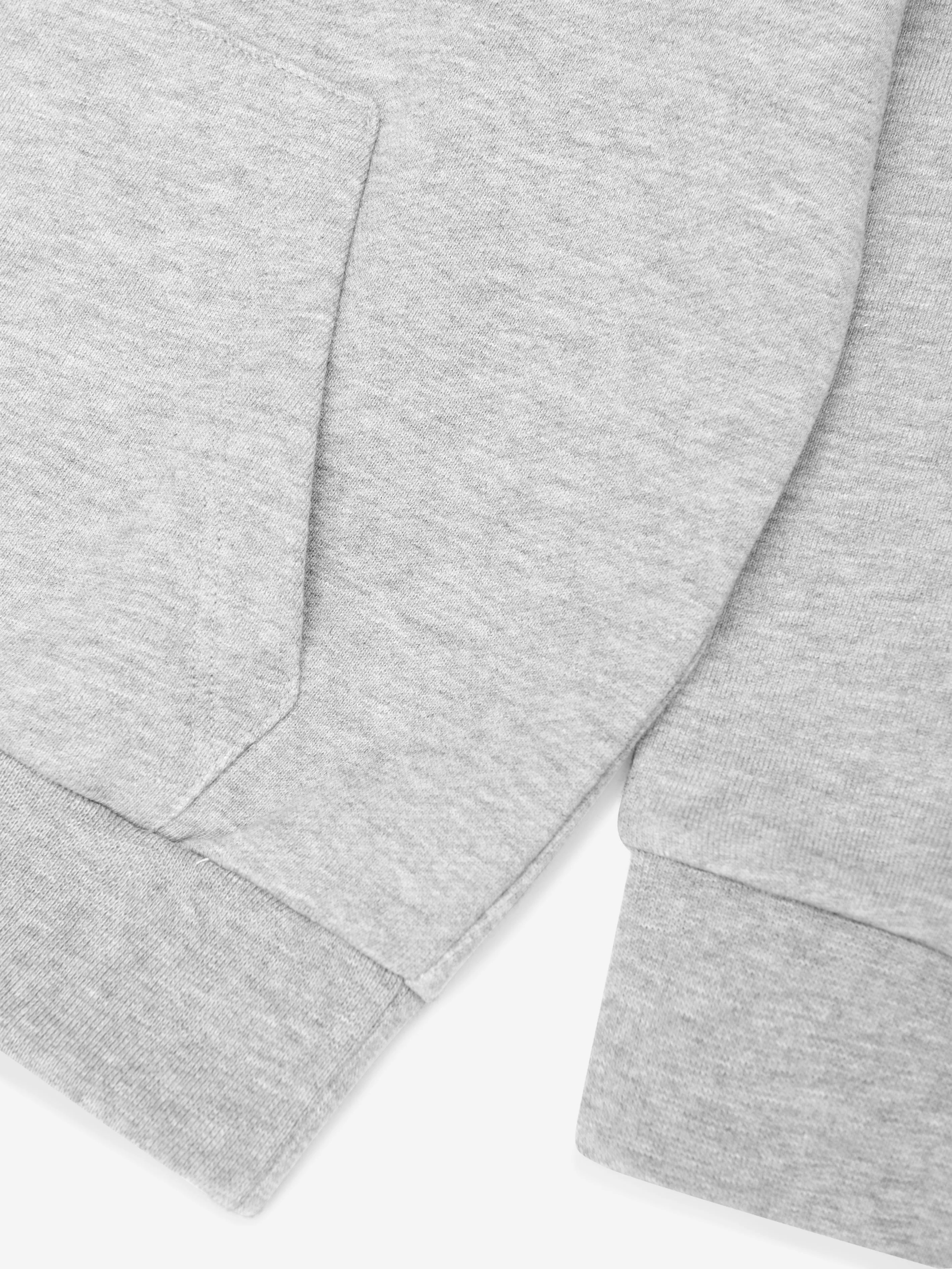 Pull à capuche gris Versace Kids avec logo Medusa