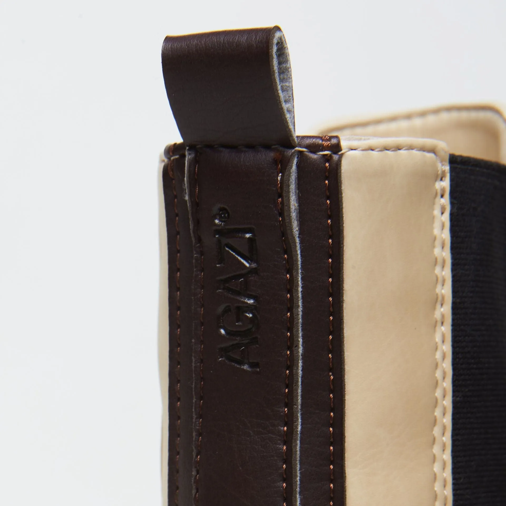 Bottes à talons en simili-cuir Vicky | Chocolat & Vanille