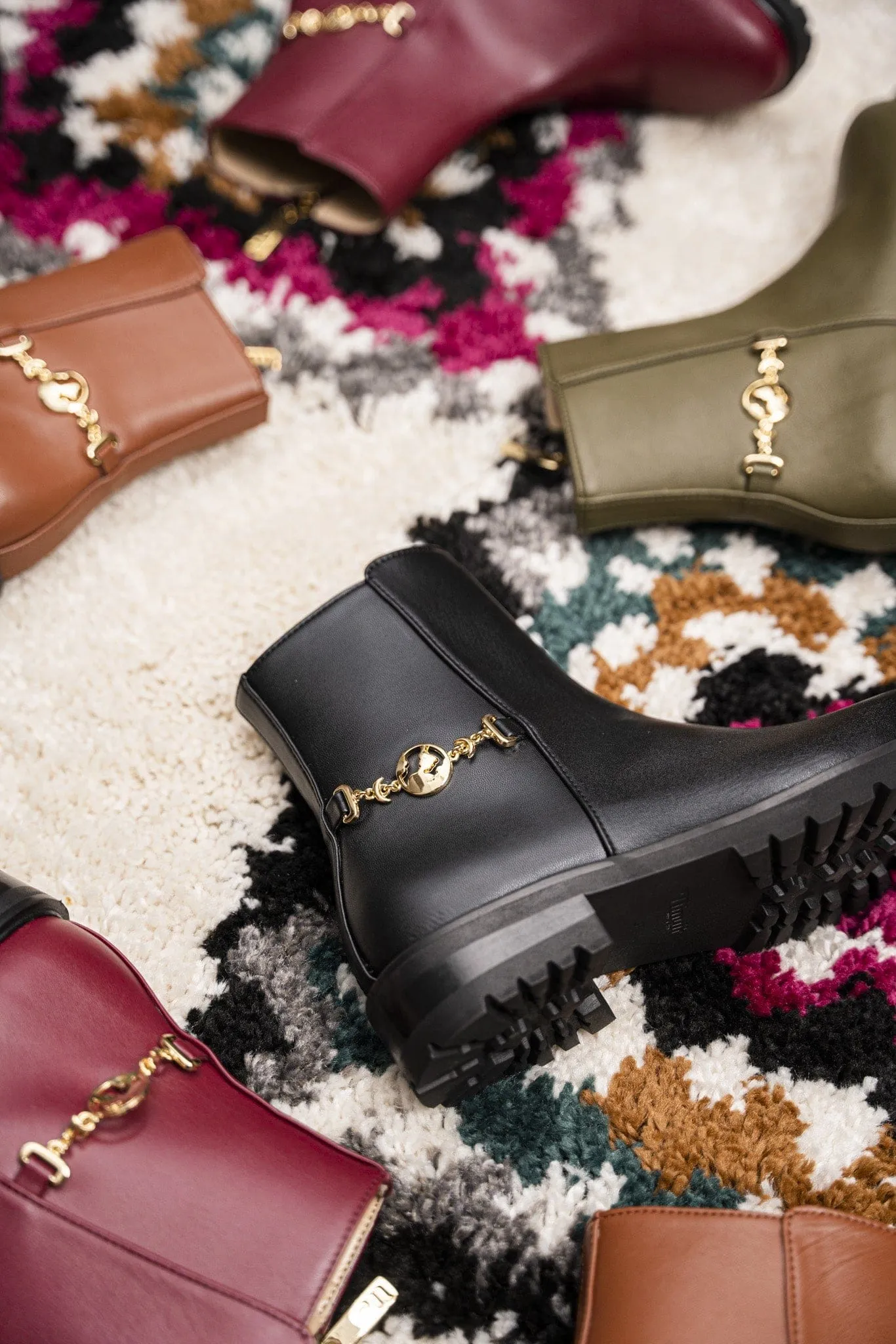 Bottes vegan Victory à la cheville | Marron
