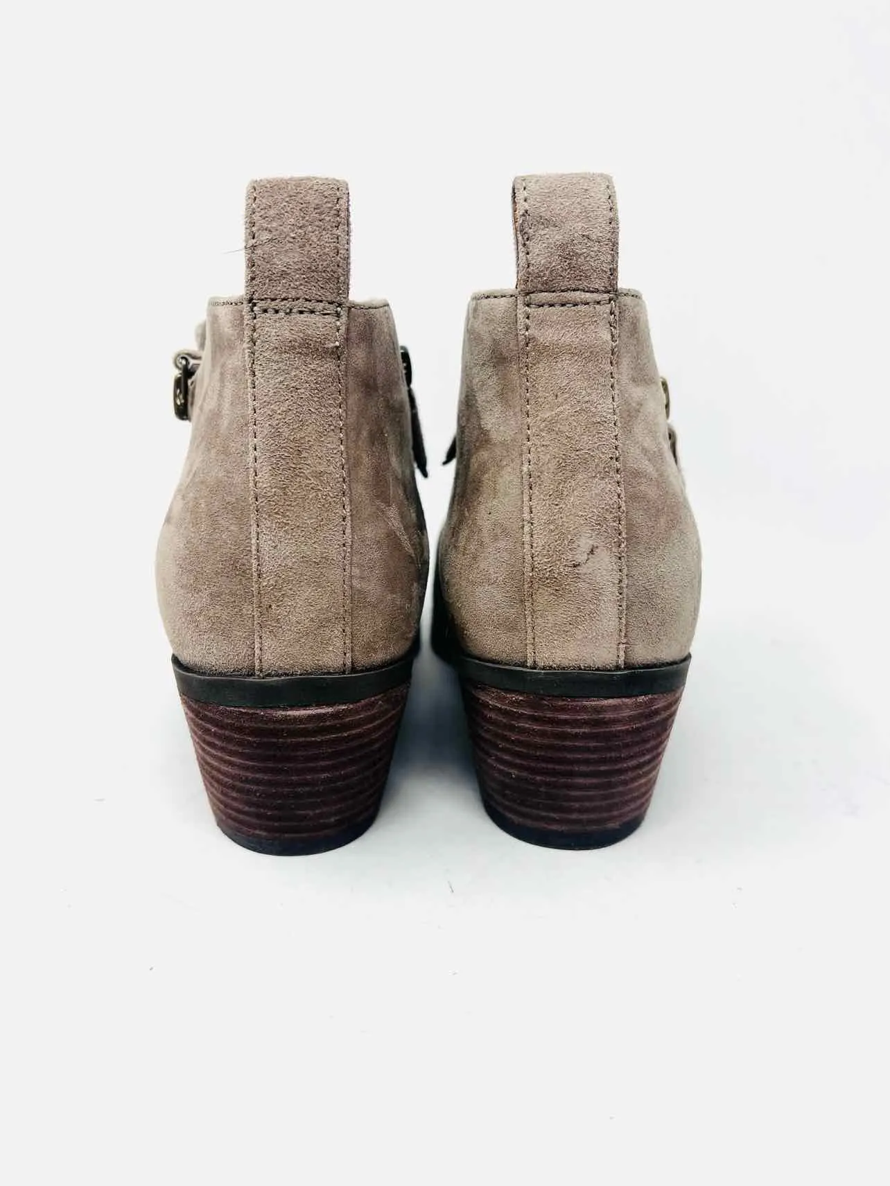 Bottes chelsea en daim taupe avec fermeture éclair Vionic taille 8