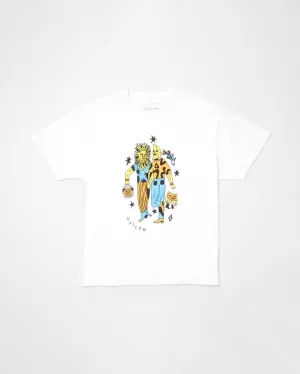 T-shirt unisexe FA Bob Mollema 3 Volcom - Blanc