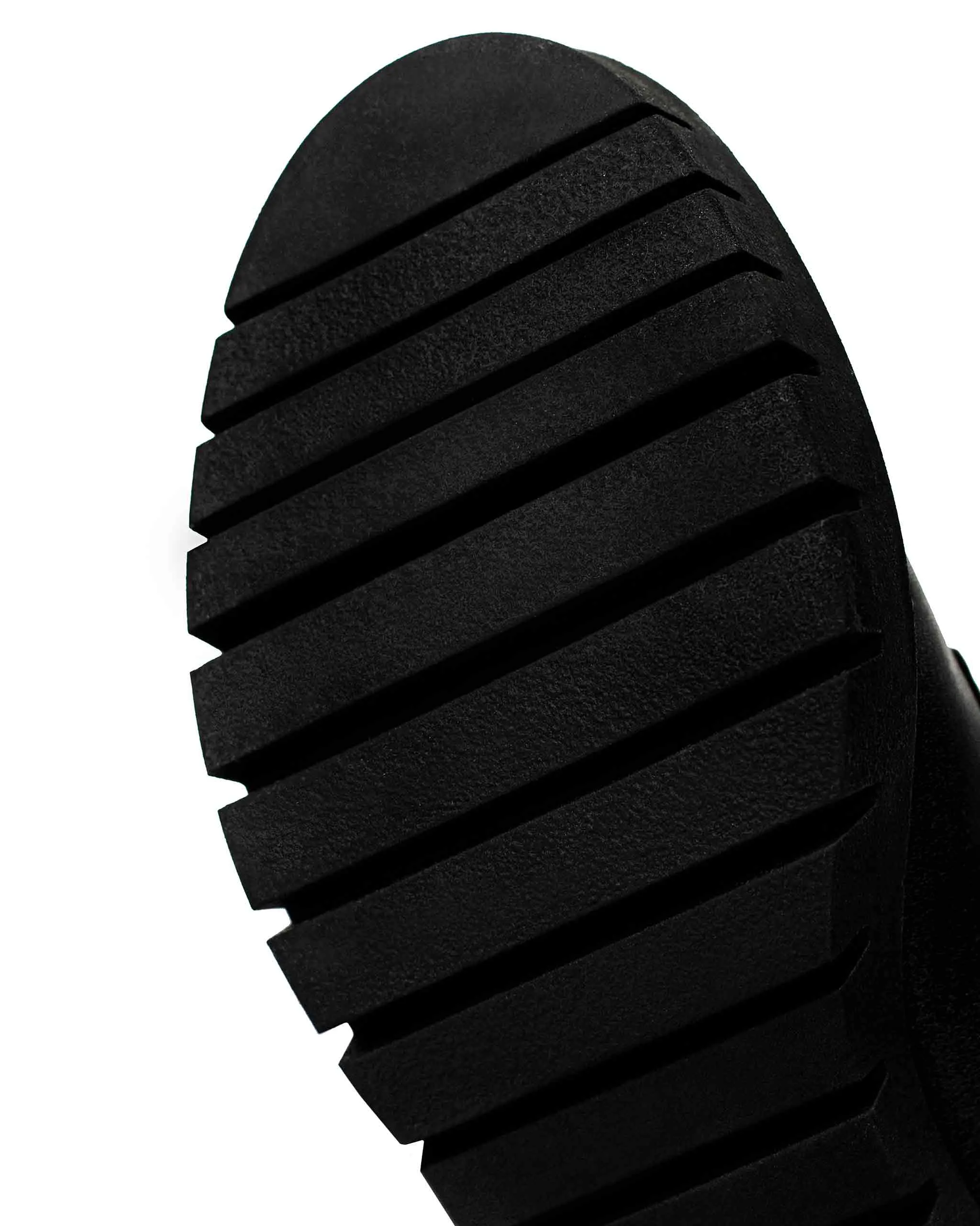 Bottes véganes Workers No. 3 en cuir de cactus Desserto® | Noir