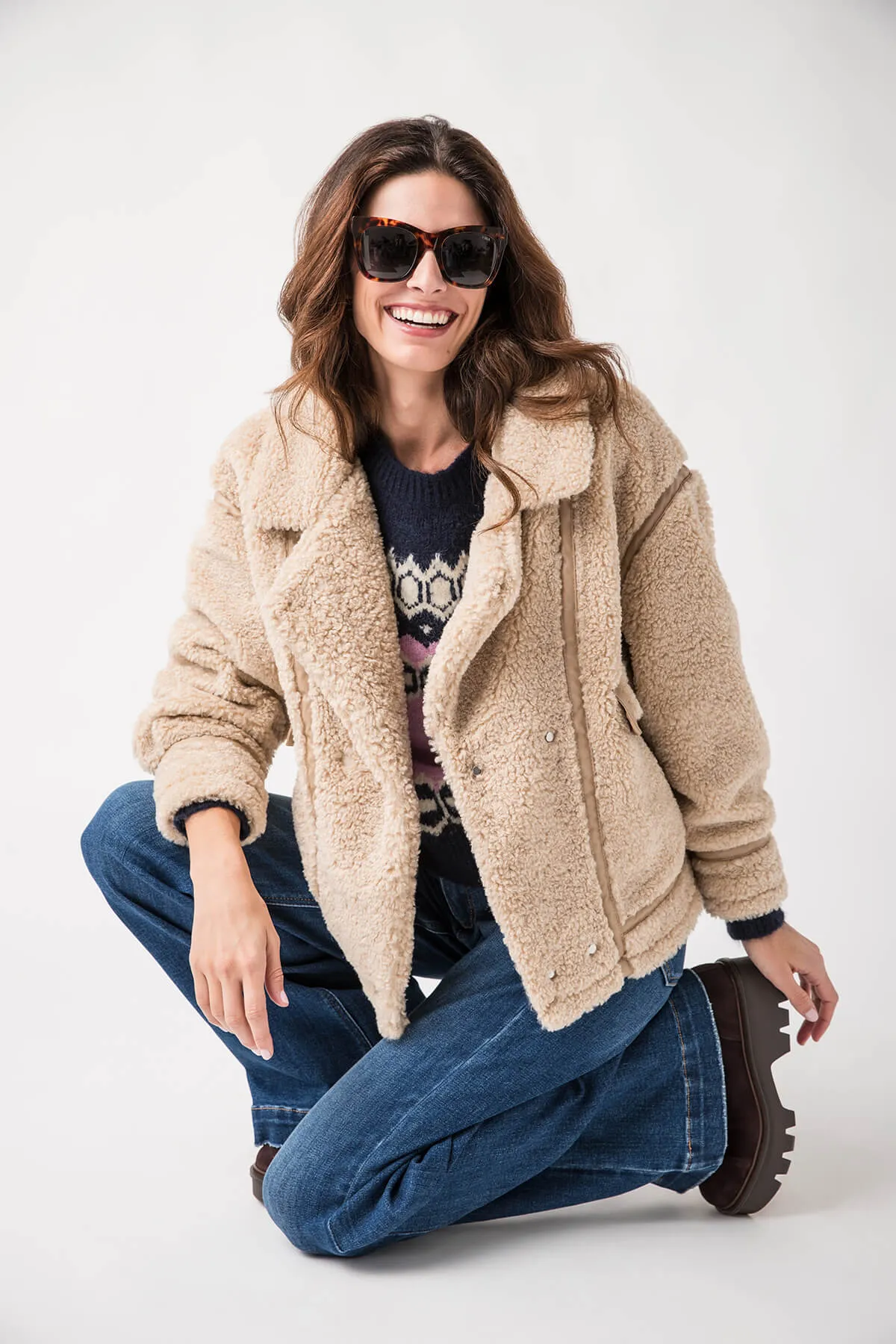 Manteau Sherpa Ari par Z Supply