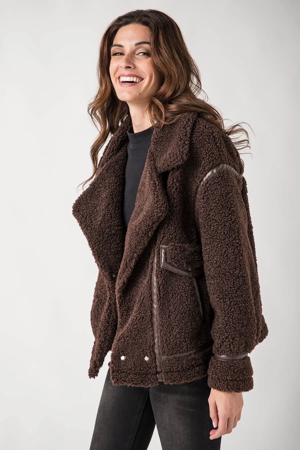 Manteau Sherpa Ari par Z Supply