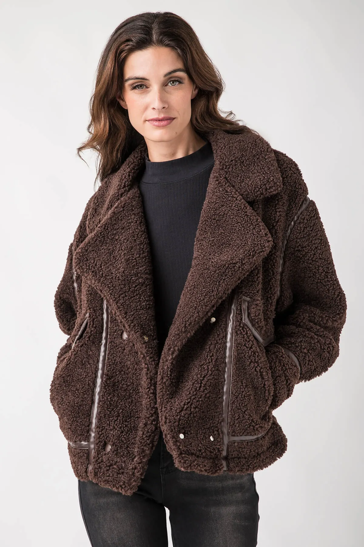 Manteau Sherpa Ari par Z Supply