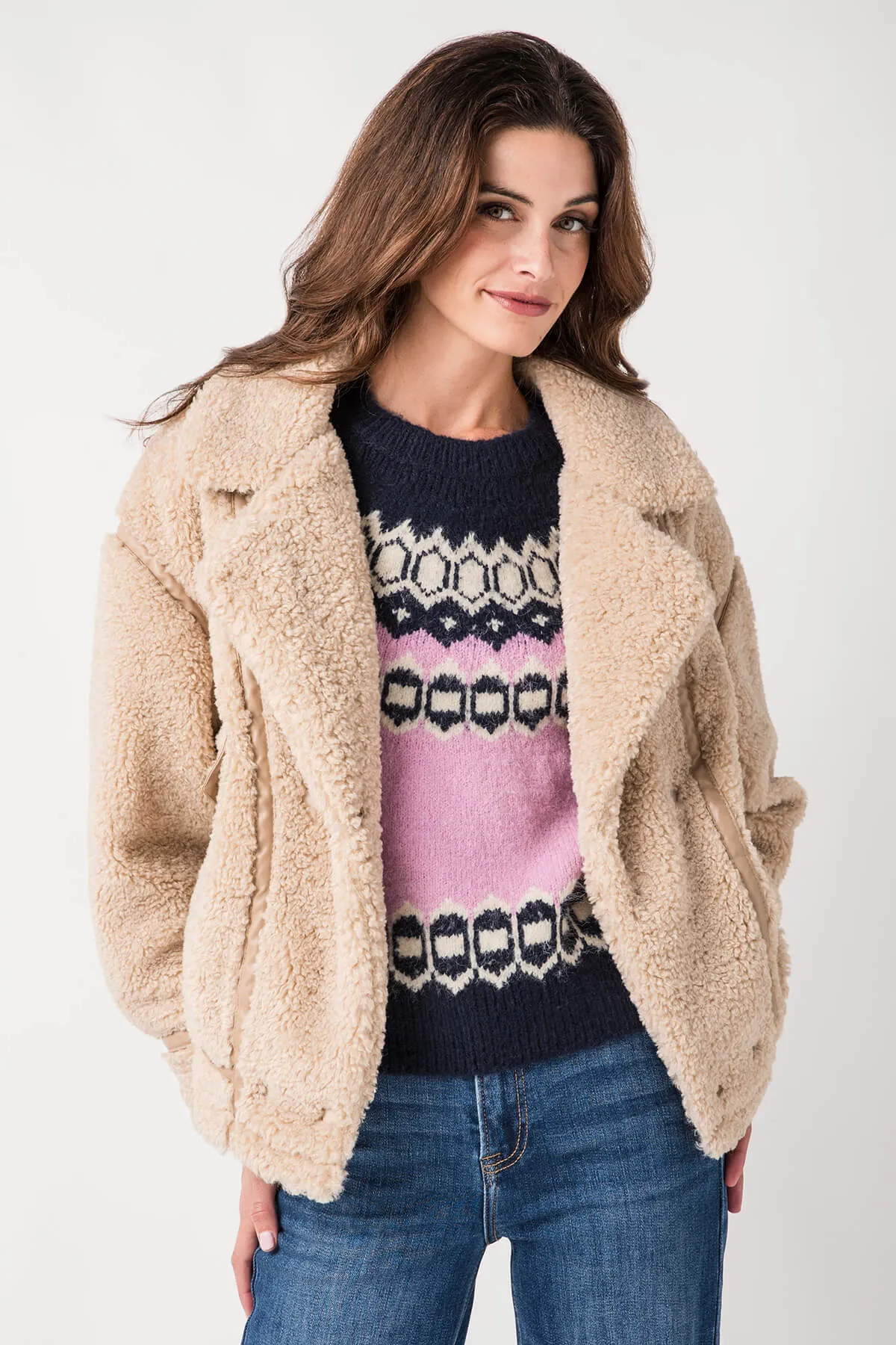 Manteau Sherpa Ari par Z Supply