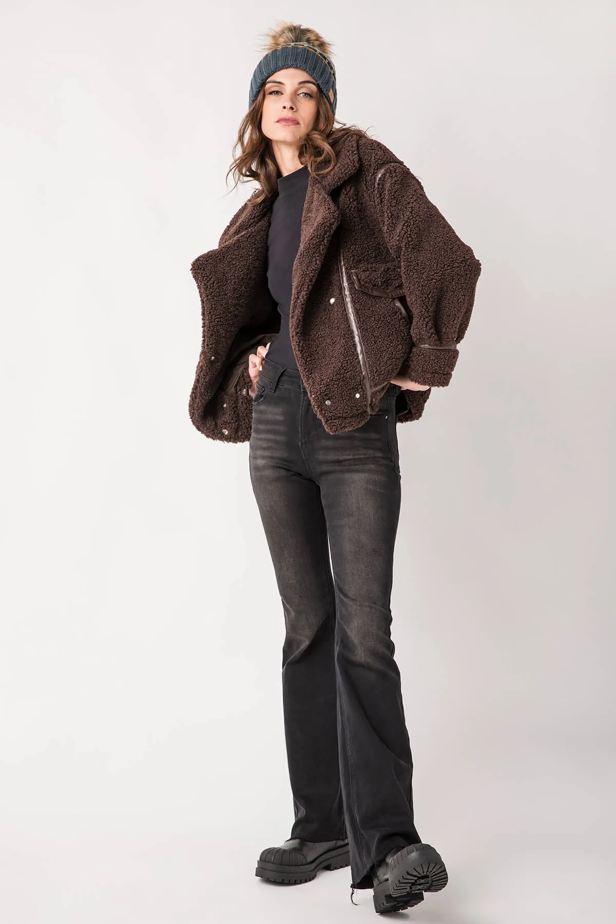 Manteau Sherpa Ari par Z Supply
