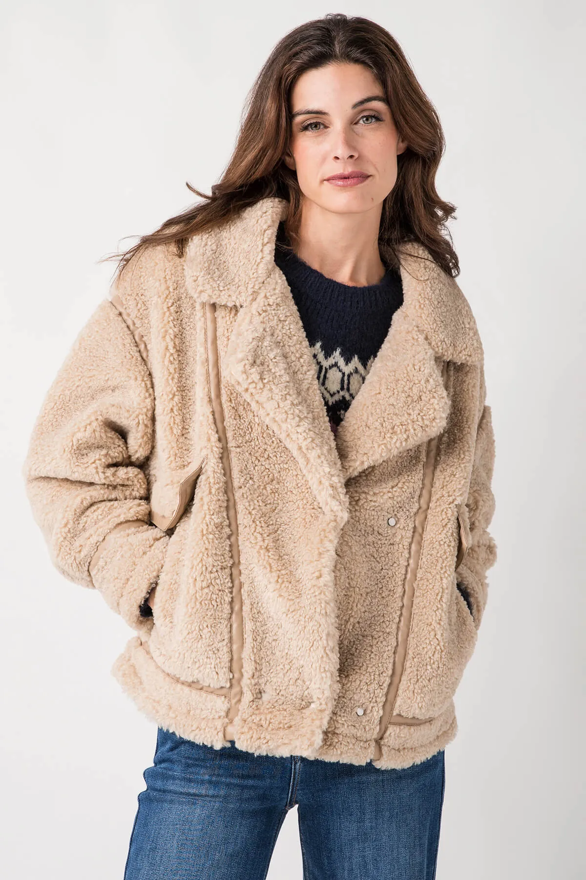 Manteau Sherpa Ari par Z Supply